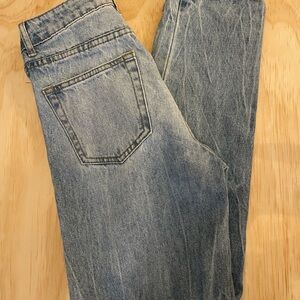 Edikted Light Blue Denim Jeans